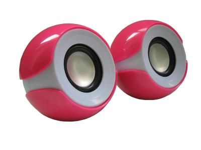 China Portable Music Wireless Cell Phone Speakers Colorful , Mini Ball Speaker for sale