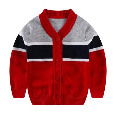 China Wholesale Anti Shrink Kids Cardigan Custom Design Pattern 100% Cotton Sweater For Kids for sale