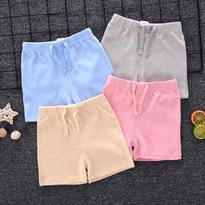 China Anti-pilling Wholesale 100%Cotton Baby Shorts Pants Toddler Boys Girl Pants for sale