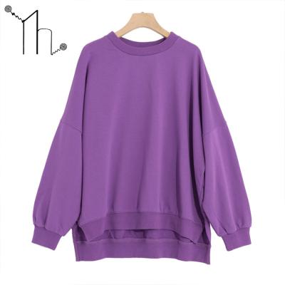 China 2019 Autumn New Fashion Round Neck Casual Women's Long Sleeves Hooded Women's Shirt Anti-Shrink Sweater for sale