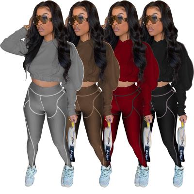 China China New Product Anti-pilling Two Piece Pants Woman Tracksuit Two Piece Set Causal Two Piece Set Hoodie Set Women Hoodie for sale