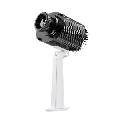 China Aluminum Alloy Hot Sale Ip65 50W Waterproof Outdoor Advertising Rotating Led Gobo Logo Projector for sale