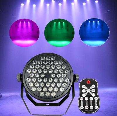 China Sound auto full color led flash 54 par ktv dj disco bar attendance light hotel DMX512 wedding party bar Ktv/DJ/disco/laser stage lights for sale