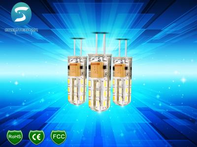 China Silicone G4 LED Replacement Bulbs 12V 360 Degree 80 Color Rendering Index for sale