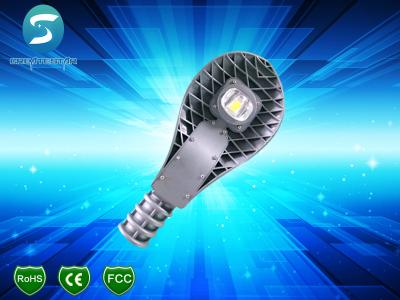 China COB Solar Power LED Street Lights High Lumen Aluminum Housing 2700K - 6500K for sale