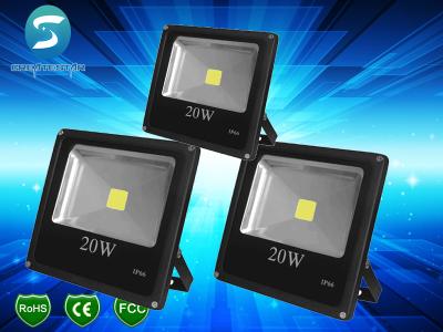 China Super Bright Outdoor LED Flood Lights IP65 20W PF 0.9 Epistar Chips Aluminum Housing for sale