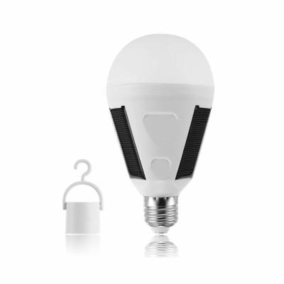 China E27 AC85-265V imprägniern IP65 wieder aufladbare Solarglühlampe der Notbeleuchtung 7W 12W für im Freien zu verkaufen