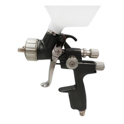 China Aluminum Alloy HVLP Spray Gun Paint Spray Gun 600ml Cup Paint Gravity Fed Sprayer for sale