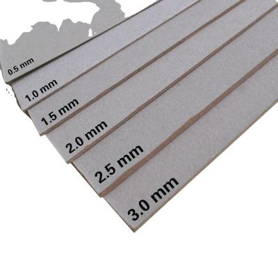 China Moisture-proof grade gray chip board for sale