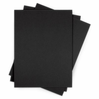 China Black anti-curl paper in roll or sheets to make photo album accept for sale