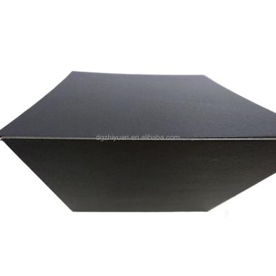 China Stiffness anti-curl black paper for sale