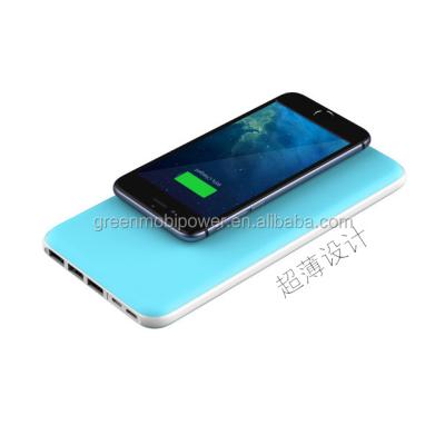 China Type C Power High Capacity 3 Output Bank 20000mah for sale