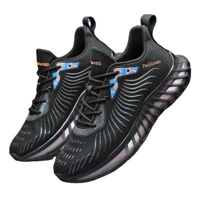 China 2021 Fashion Trend Mens Fashion Sneakers Men's Casual Shoes Sport Shoe Black Color for sale