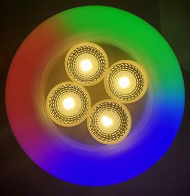 China Residential B22 E27 Projector LED Lamps UFO Bulbs Shape RGB Color Changing for sale