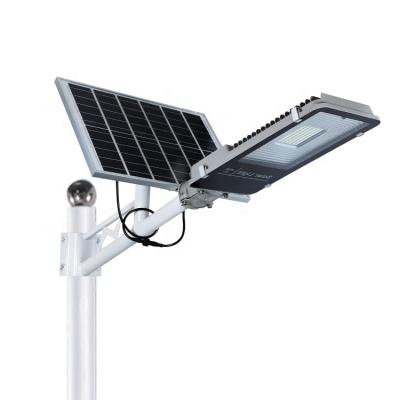 China ROAD Remote Control Outdoor Waterproof Ip65 Aluminum Led Solar Street Light 100W for sale