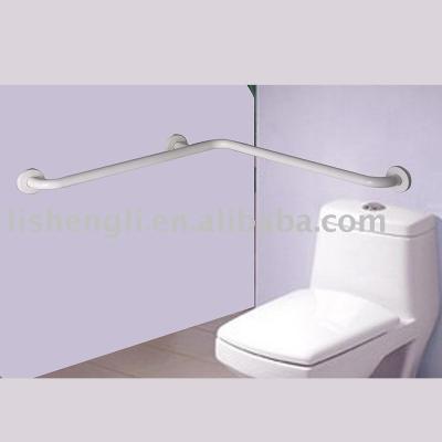 China 304# Stainless Steel Powder Coated Corner L Shaped Grab Rail Grab Bar Handicap Toilet Grab Bars for sale