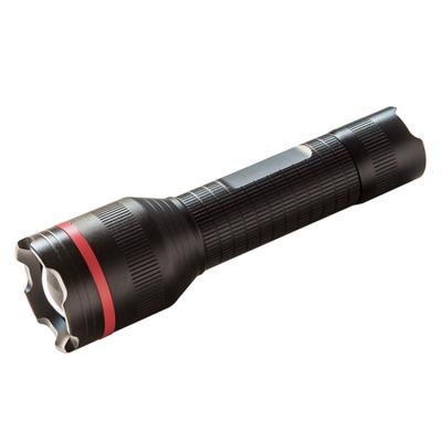 China Cheap Custom Made Aluminum Alloy Graphite High Power Rechargeable Bright Flashlight for sale