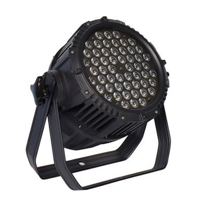 China Factory Direct Supply LANDSCAPE Ip65 Waterproof 54x3w Rgbw Led Par Can Light for sale