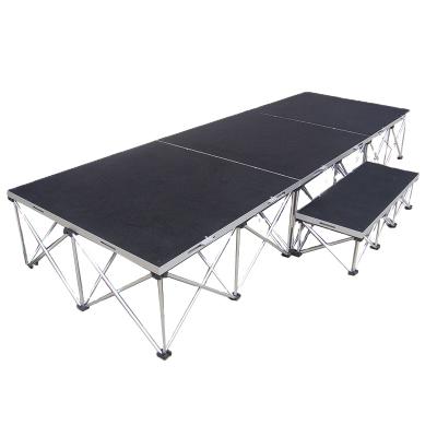 China 2020 Events Portable Aluminum Folding Stage Platform For Wedding for sale