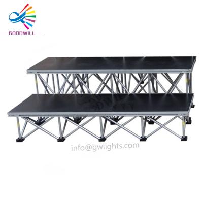 China Events Wholesale Easy Aluminum Stage For Events Movable Stage Truss for sale