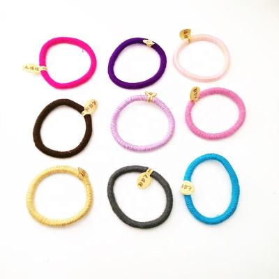 China Japan wool elastic hair ring ponytail high elastic cord and Korean style manufacturers DIY wholesale custom hair ring accessories for sale