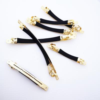 China Not easy to fade wholesale 3.97 inch french barrette hair clips wholesale for sale