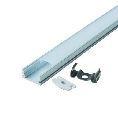 China Recessed Decorations Led Aluminum Profile Housing Led Light Bar With Diffuser Cover for sale