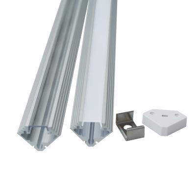 China Decorations Triangle Profile Aluminum Led Channel For Led Strip for sale