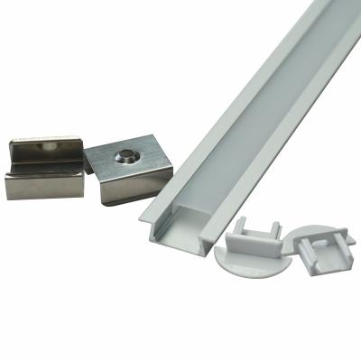 China Cheap Model Decorations Extrusion Profile And Diffuser Aluminum PC Cover And Clips For Led Strip Light for sale