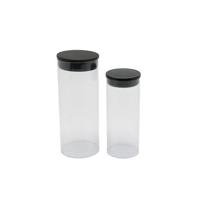 China Food Empty Clear Plastic Tubes Packaging 34mm 56mm With Endaps For Thick Oil Cartridges Free Shipping for sale