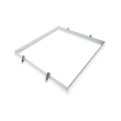 China Modern Aluminum LED Recessed Panel Frame Flat Panel Lamp For 60x60 LED Edgelight Panel for sale