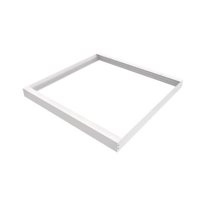 China Modern Cheapest Price White / Silver LED Panel Light Frame For 595*595 Edgelit Panel for sale