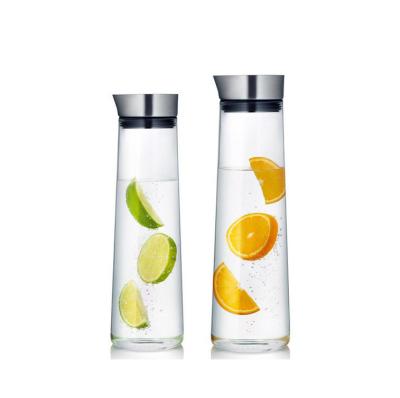 China China Manufacturer Sustainable New Product Customize Glass Water Bottles for sale