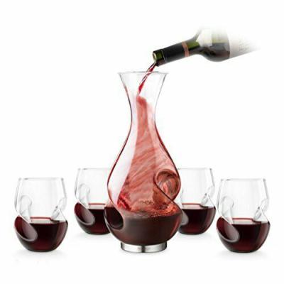 China Modern high quality and good price wine decanter wholesale wine glass aerator for sale