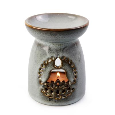 China Wholesale Modern Sweet Home Decoration Furnace Diffuser Smell Diffuser Oil Oil Incense Sensitive Ceramic Iron for sale