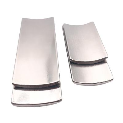 China IATF Industrial Sintered Neodymium Magnet Arc Rare Earth Magnet for sale