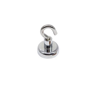 China Neodymium Heavy Duty Magnetic Hooks Nickel Coated Customized for sale