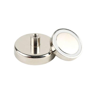 China Deep Neodymium Pot Magnets for sale