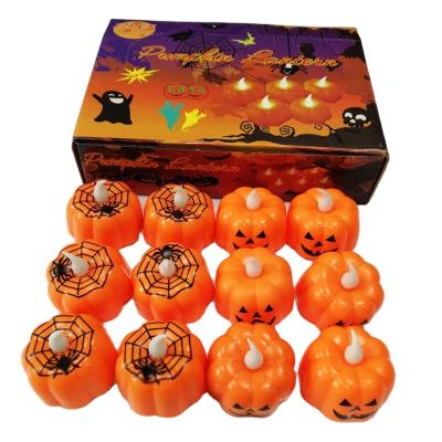 China Eco-friendly Halloween Decoration Led Candles Tea Light Led Ghost Candle Candle Decoration for sale