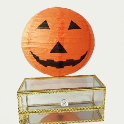 China Fashional Halloween Pumpkin Paper Lantern Halloween Decoration Props Party Supplies for sale