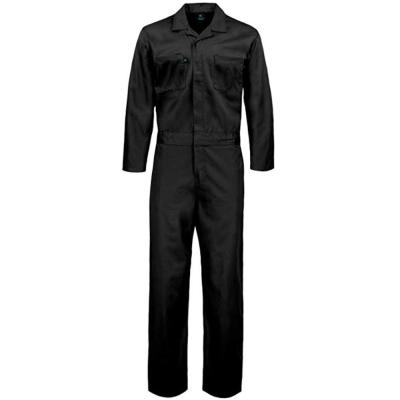 China Cotton Blend Long Sleeve Uniform Coverall With Multi Pockets And Anti-Static Zipper for sale