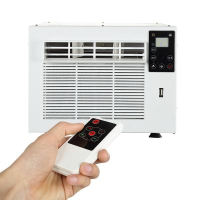 China PORTABLE Wholesales Mini Small Portable Low Voltage Air Conditioner for sale