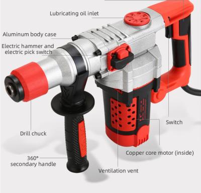 China High Quality Heavy Duty Hammer Drill Customized By Construction Hand Hammer Drill Air Jack Hammer Drill for sale