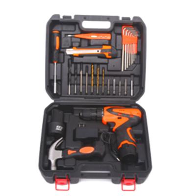 China Portable 12 lithium 18 21 Pcs drill with pliers wire stripper box with kit tool kit mechanical tool kit for sale