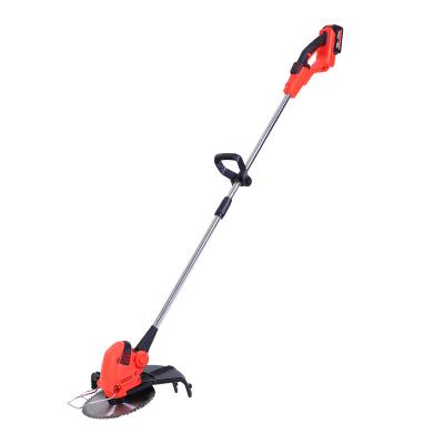 China Cordless Rechargeable Industrial Electric Lawn Lithium Battery Tools Gardening High Power Weeding Brushless Mower for sale