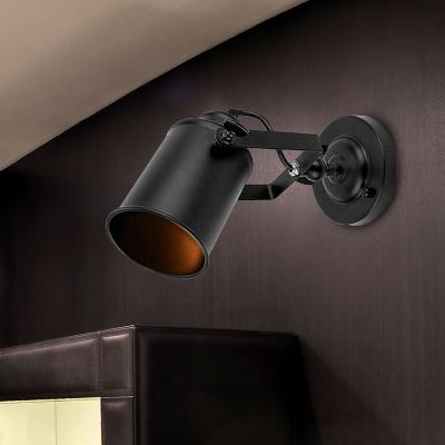 China Industrial Multi-Angle Retro / American Simple Country Black Industrial Style Sturdy Adjustable Wall Lamp for sale