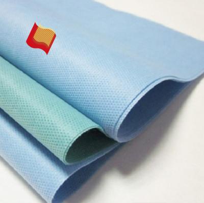 China China Waterproof Factory Laminated Nonwoven Fabric/PP+PE SMS Non Woven Fabric for sale