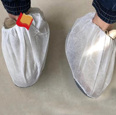 China Waterproof PP Spunbond Nonwoven Fabric For Disposable Shoe Dustproof Cover for sale