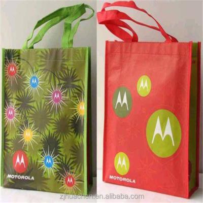 China Recyclable Polypropylene Laminated PE Non Woven Shopping Bag for sale