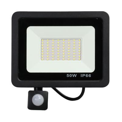 China Waterproof Pir Motion Sensor Floodlight LED 10W 20W 30W 50W 100W for sale